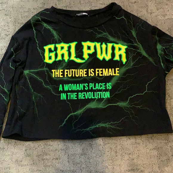 Long Sleeve Fashion Nova Shirt - Picture 1 of 4